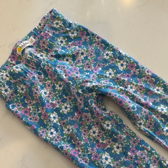 Baby Boden Other - Baby Boden Blue and Pink Floral Leggings